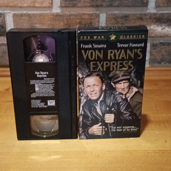 6/$15 Von Ryans express vhs video tape 1965  movie - Picture 6 of 6